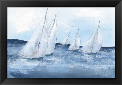Framed Group Sail III Print