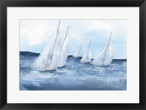 Framed Group Sail III Print