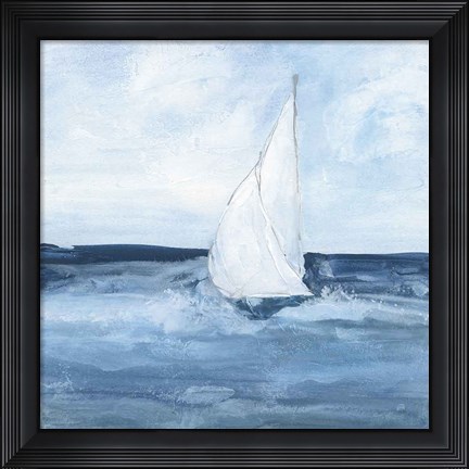Framed Sailboats I Print