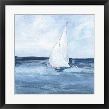 Framed Sailboats I Print