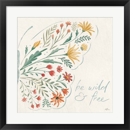 Framed Wildflower Vibes VII Print