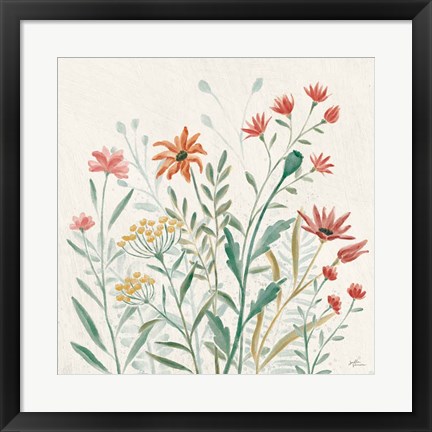 Framed Wildflower Vibes II Print