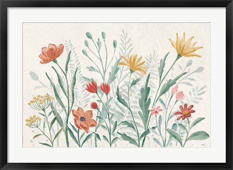 Framed Wildflower Vibes I Print