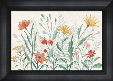 Framed Wildflower Vibes I Print