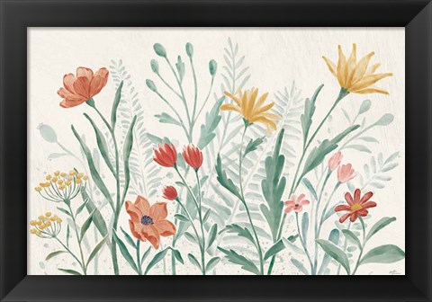 Framed Wildflower Vibes I Print