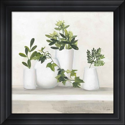 Framed Plant Life III Print