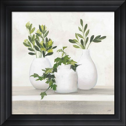 Framed Plant Life II Print