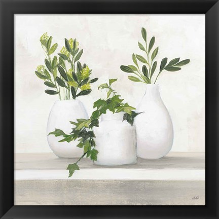 Framed Plant Life II Print