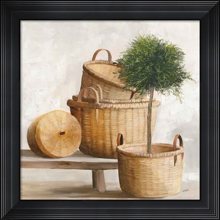 Framed Woven Still Life Print