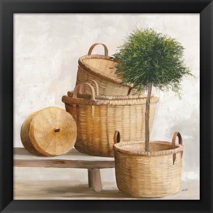 Framed Woven Still Life Print