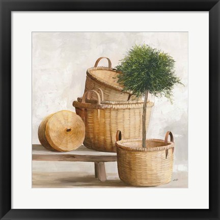 Framed Woven Still Life Print