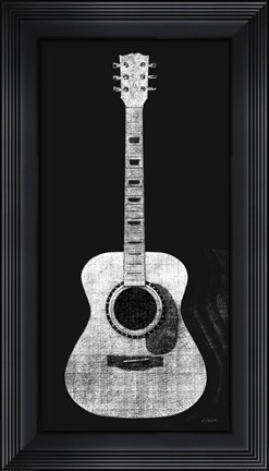 Framed Garage Band II WB Print