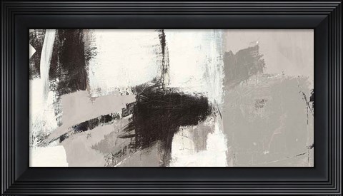 Framed Catalina I Neutral Crop Print