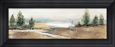 Framed Amity Pond Neutral Crop Print