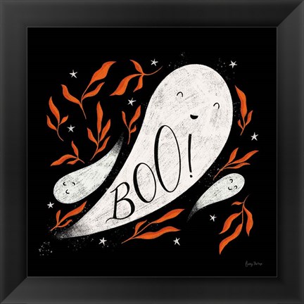 Framed Cute Halloween III Print