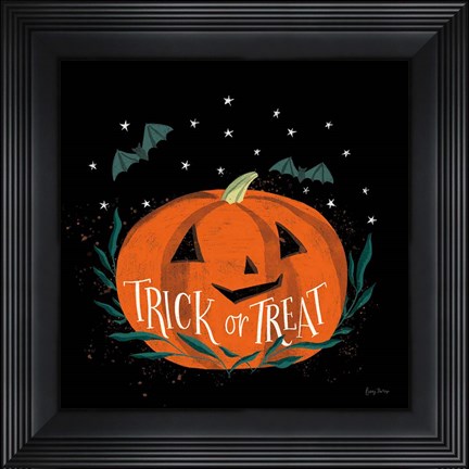 Framed Cute Halloween II Print