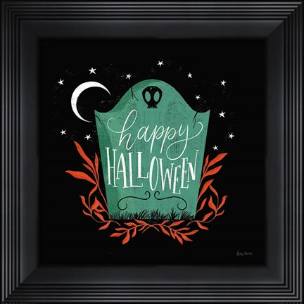 Framed Cute Halloween I Print