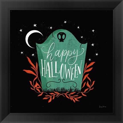 Framed Cute Halloween I Print