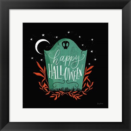 Framed Cute Halloween I Print