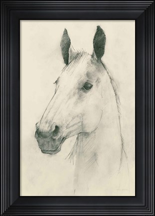 Framed Caesar on Cream Print