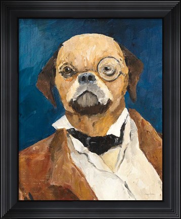 Framed Nathanial Howlthorn Crop Print