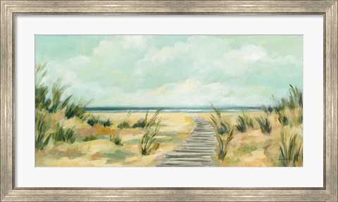 Framed Path Through the Dunes Print