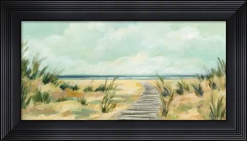 Framed Path Through the Dunes Print
