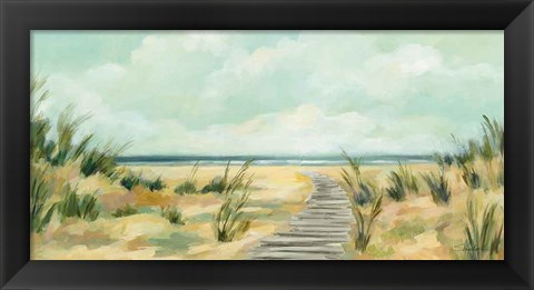 Framed Path Through the Dunes Print