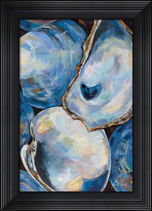 Framed Matununk Shells Light Print