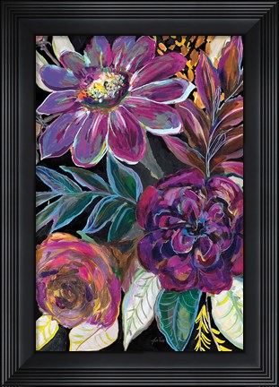 Framed Festive Season I Black Crop II Print