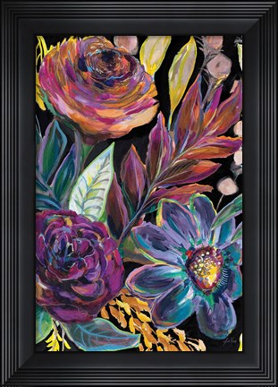 Framed Festive Season I Black Crop I Print