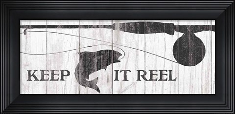 Framed Keep it Reel Print