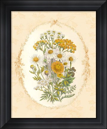 Framed Gentle Soul Bouquet I Print
