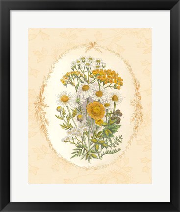 Framed Gentle Soul Bouquet I Print