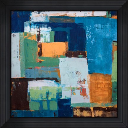 Framed La Ferme Print
