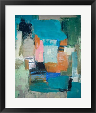 Framed Andiamo aTorretta Print