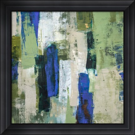 Framed Foret d&#39; emeraude Print
