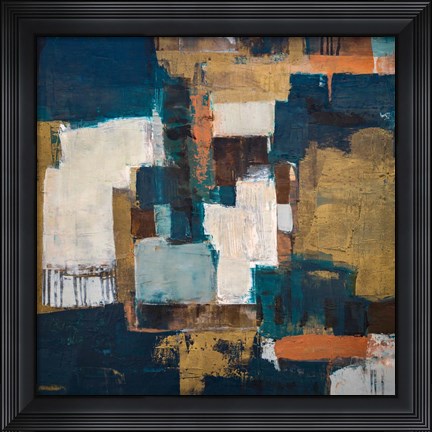 Framed Promenade a Sienne Print