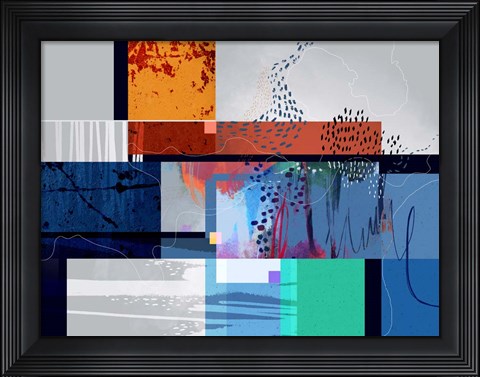 Framed Lake Lagoon Print