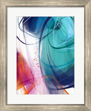 Framed Turquoise No. 2 Print
