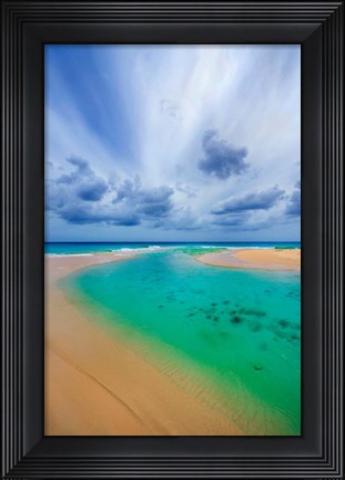 Framed Emerald Dreams Print