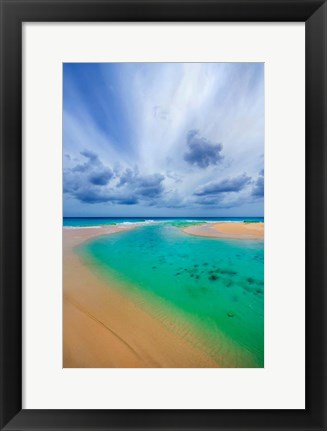 Framed Emerald Dreams Print