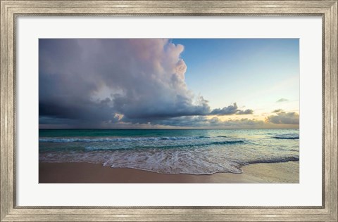 Framed First Sunset in Paradise Print
