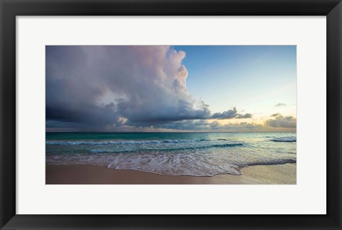 Framed First Sunset in Paradise Print