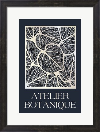 Framed Atelier Botanique Print