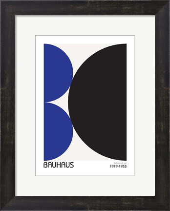 Framed Bauhaus 3 Print