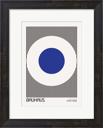 Framed Bauhaus 5 Print