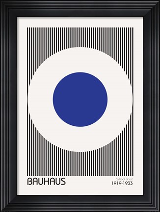 Framed Bauhaus 5 Print