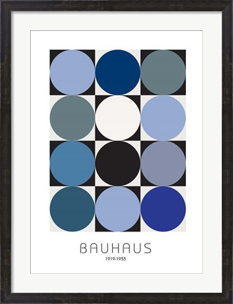 Framed Bauhaus 6 Print