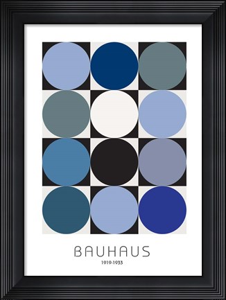 Framed Bauhaus 6 Print